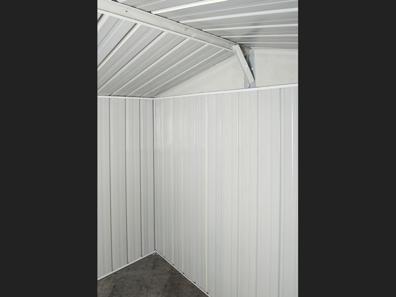 Casetta Box da Giardino in Lamiera di Acciaio Porta Utensili 360x260x212 cm Enaudi Verde