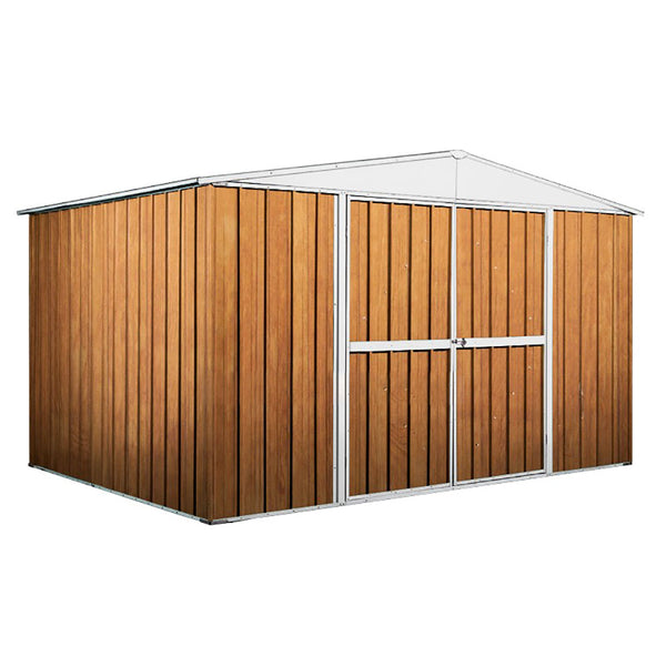 acquista Gartenkastenhaus aus Stahlblech Werkzeughalter 360x260x212 cm Enaudi Legno