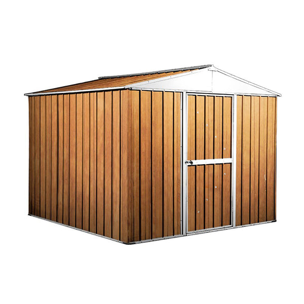 sconto Gartenkastenhaus aus Stahlblech Werkzeughalter 276x260x212 cm Enaudi Legno