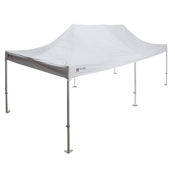Gartenpavillon 3x6m aus Aluminium und weißem Polyester acquista