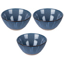 Set 3 Ciotole Ø19x9 cm 1300 ml in Gres VdE Tivoli 1996 Reactive