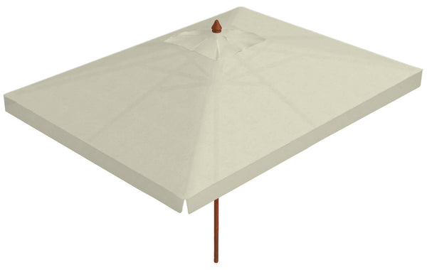 Gartenschirm 3x4m in Holz Acrylhülle mit Danieli Sydney Ecru Balsa prezzo