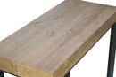 Consolle Allungabile 90-190x40x77 cm in Nobilitato Marrone