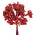 Set mit 12 Pflückbeeren H12 cm Rot