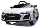 Macchina Elettrica per Bambini 12V con Licenza Audi R8 Sport Bianca