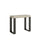 Consolle Allungabile 90-196x40x77 cm Tecno Small Cashmere Telaio Antracite