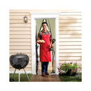 Tenda Zanzariera Magnetica 18 Magneti 100x220 cm per Porte e Finestre Nera