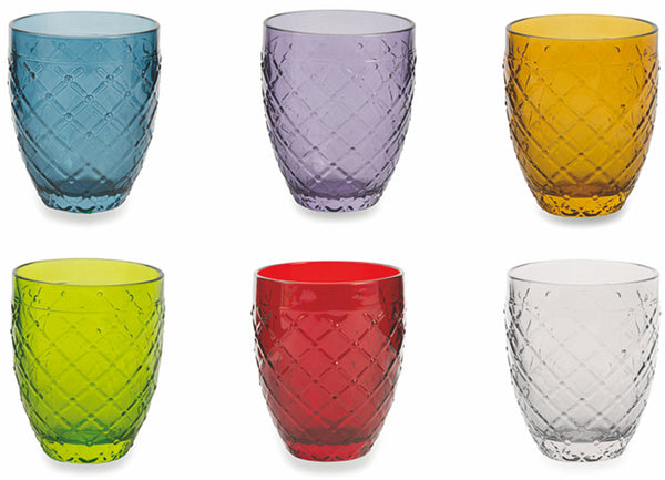 acquista Packung mit 6 Wassergläsern aus Glas 350 ml Villa d'Este Home Tivoli Rombi