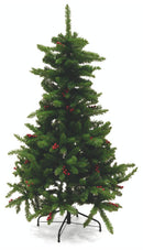 Albero di Natale Soriani Nevada Verde Altezza 150 cm