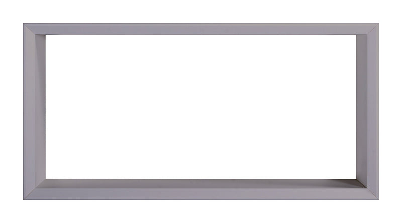 Mensola Cubo da Parete 70x35x15,5 cm in Fibra di Legno Artù Marrone Talpa