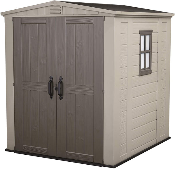 prezzo Geräteschuppen 178 x 208 x 195,5 cm aus Harz Keter Factor 6 x 6 Beige
