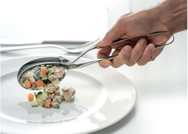 Cucchiaio con Braccio Mobile in Acciaio Eme Tergicucchiaio Sabbiato