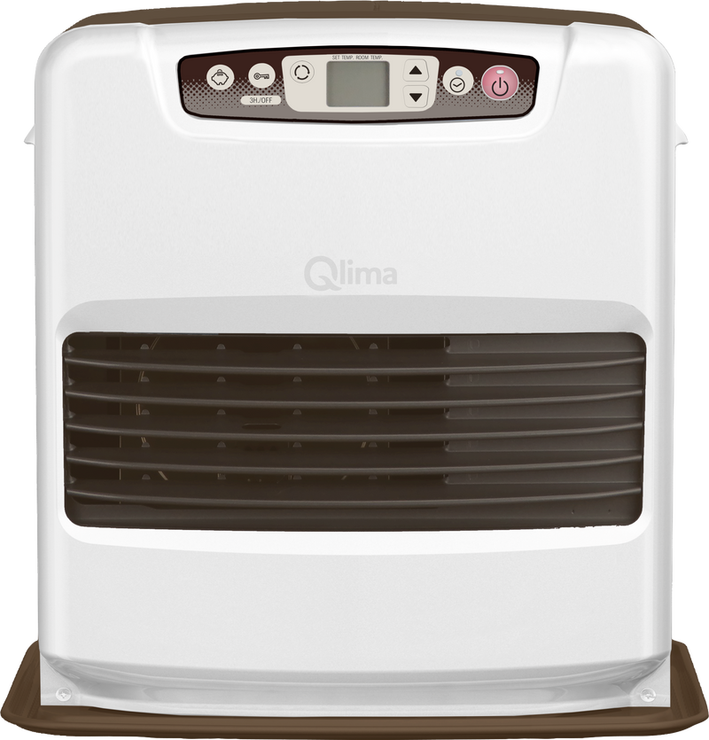 Stufa Laser a Combustibile Liquido 3,5 kW Nero Qlima SRE4035C