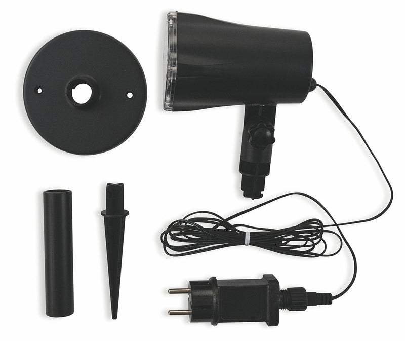 Proiettore Laser a Led 4 Forme e Babbo Natale Luci Natalizie da Interno e Esterno Soriani