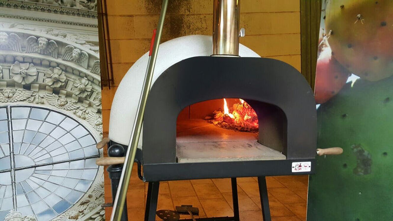 Forno a Legna da Esterno Cottura Diretta in Refrattario Zio Ciro Subito Cotto 95