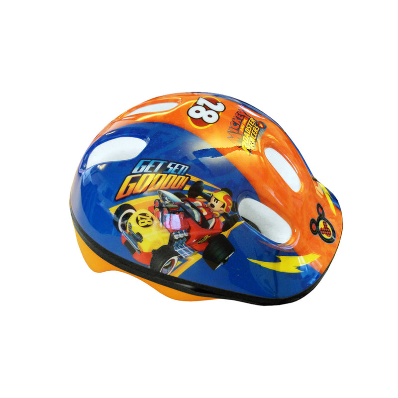 Casco per Bambino Misura 44-48 cm con Fori di Aerazione con Licenza Disney Mickey Mouse