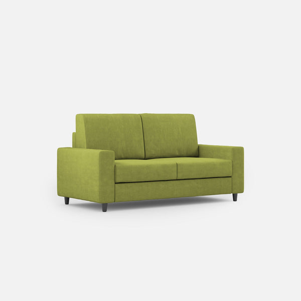 Divano 2 Posti 148x85x85 cm Sakar in Tessuto Verde acquista