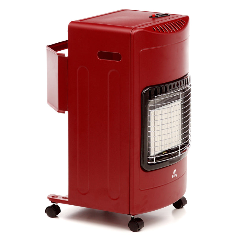 Stufa a Gas Gpl Rossa da Interno Infrarossi 4200W 15Kg