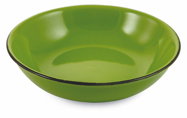 Salatschüssel aus Steinzeug Ø28 cm Villa d'Este Home Tivoli Baita Grün glasiert sconto