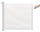 Kindergitter Einziehbare Schutzbarriere 130x8x88 cm Fadi Luxe White