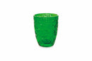 Set 6 Bicchieri Ø8x10 cm in Vetro Villa d'Este Home Tivoli Jungle Multicolor