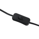 Lampada da Comodino Abat Jour con Paralume in Tessuto E27 Ø25x51 cm  Beige