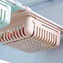 Cassetto Multiuso per Frigorifero Organizer Estensibile in Plastica
