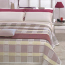 Copriletto in Misto Cotone Matrimoniale Cober William Beige