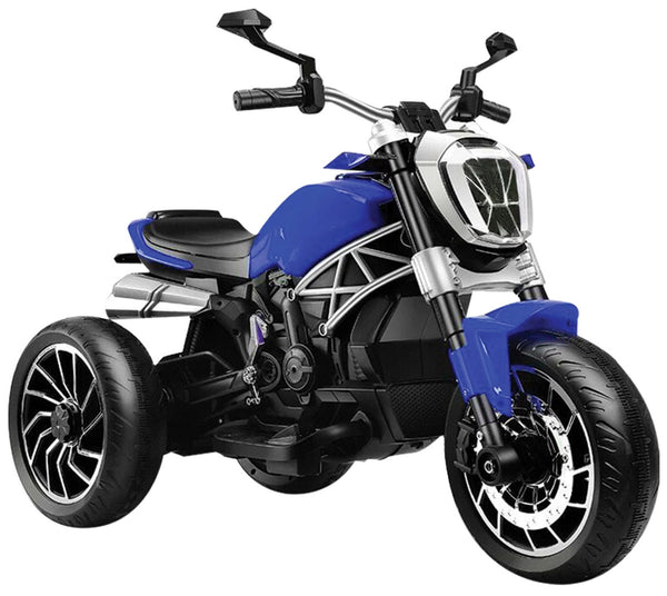 sconto Elektrisches Motorrad für Kinder 6V 3 Räder Kidfun Blau