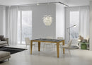 Tavolo Allungabile 160-264x90x80 cm Flame Evolution Cemento