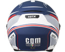 Casco Jet per Scooter Visiera Sagomata CGM Manchester 107X Blu Opaco