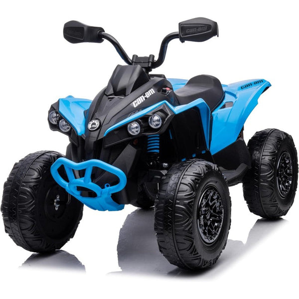 acquista Quad Elettrico per Bambini Licenza Can-Am Renegade 12V ATV Telecomando e Ammortizzatori Blu