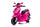 Scooter Elettrico per Bambini 78x39x53 cm Licenza Honda SH125 Small Rosa