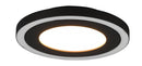 Plafoniera da Interno a LED in Plastica Nero Opaco