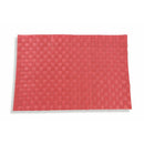 Set 6 Tovagliette Rettangolari in Plastica Villa d'Este Modern Rosso