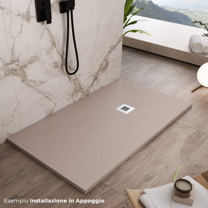 Piatto Doccia in Pietra Bonussi Everest Sabbia Varie Misure