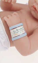 Bambola Bebè Neonato con Pannolino Azzurro 36cm JC Toys