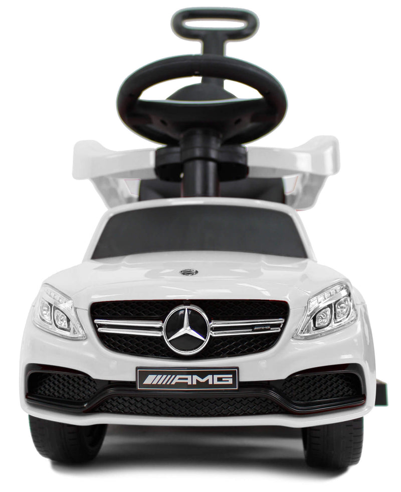 Macchina a Spinta per Bambini con Licenza Mercedes C63 AMG Push Car Bianca