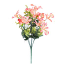 Set 8 Bouquet Artificiali Mini di Orchidee Altezza 30 cm 