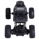 Monster Truck Radiocomandato Scala 1:16 Nero in ABS e Metallo Velocità Massima 20 km/h 