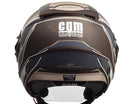 Casco Jet per Scooter Visiera Lunga CGM Chicago 129G Marrone Opaco Varie Misure