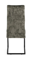 Set 4 Sedie 43,5x62x102h cm Thelma Velluto Verde 