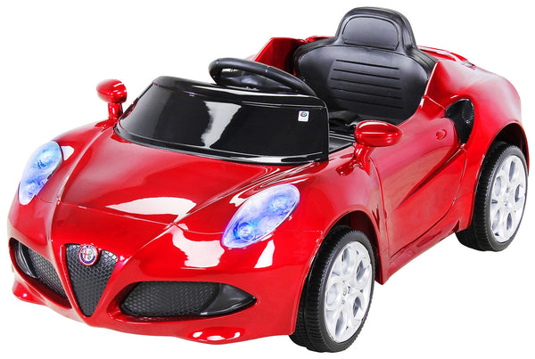 sconto Elektroauto für Kinder 12V Alfa Romeo 4C Rot