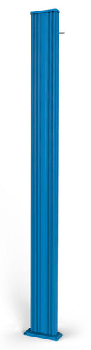 Doccia Solare da Esterno Giardino 30L Miscelatore e Lavapiedi Arkema Spring S Blu