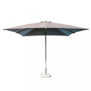 Ombrellone da Giardino 3x3 m Palo Ø48 mm Brian in Alluminio Tortora