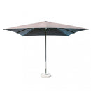 Ombrellone da Giardino 3x4 m Palo Ø48 mm Brian in Alluminio Tortora