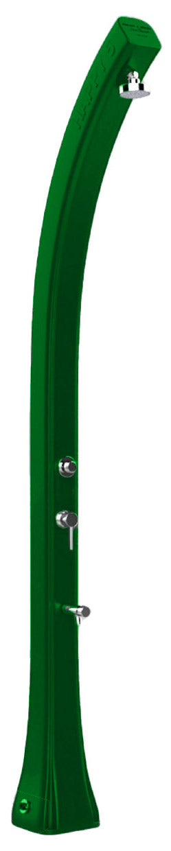 Doccia Solare da Giardino 28L Miscelatore Temporizzato e Lavapiedi Arkema Happy Beach Verde Scuro sconto