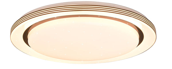 online Plafoniera da Interno a LED in Plastica Nero Opaco