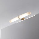 Faretto Led per Specchio da Bagno Gemini 5 Pezzi Cromato Brillo Tecnoplastica e Alluminio Emuca