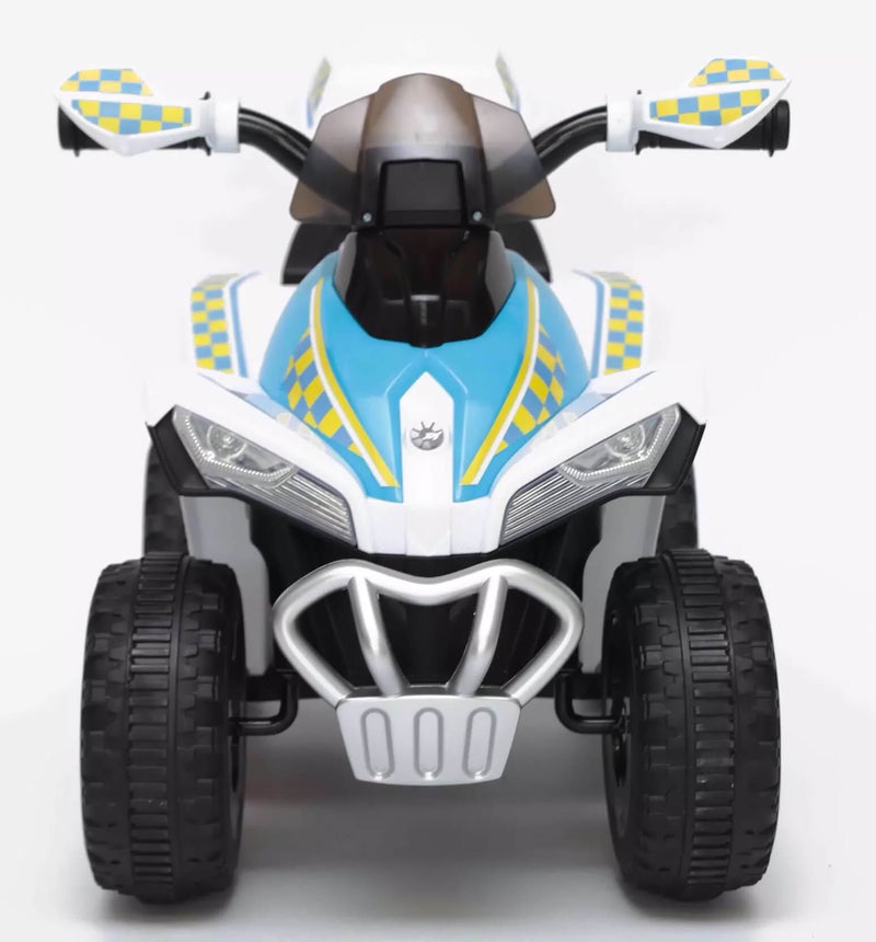 Mini Quad Elettrico per Bambini 6V Kidfun Invictus Bianco
